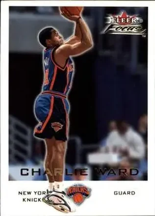 2000-01 Fleer Focus #29 - Charlie Ward - New York Knicks 2000-01 Fleer Focus #29 - Charlie Ward - New York Knicks