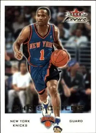 2000-01 Fleer Focus #34 - Chris Childs - New York Knicks