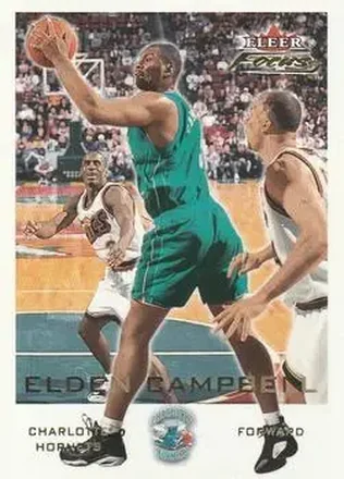 2000-01 Fleer Focus #47 - Elden Campbell - Charlotte Hornets