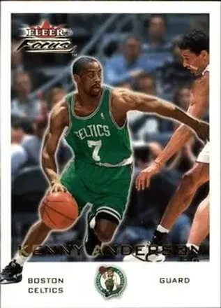 2000-01 Fleer Focus #48 - Kenny Anderson - Boston Celtics 2000-01 Fleer Focus #48 - Kenny Anderson - Boston Celtics