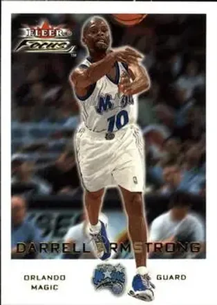 2000-01 Fleer Focus #50 - Darrell Armstrong - Orlando Magic