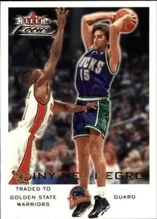 2000-01 Fleer Focus #51 - Vinny Del Negro - Golden State Warriors