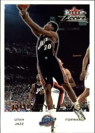 2000-01 Fleer Focus #52 - Quincy Lewis - Utah Jazz