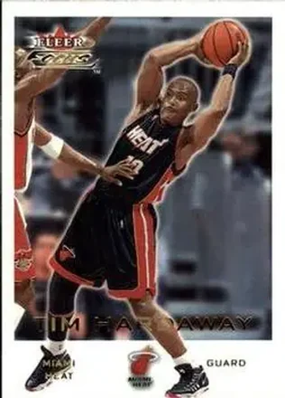 2000-01 Fleer Focus #57 - Tim Hardaway - Miami Heat