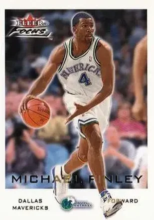 2000-01 Fleer Focus #59 - Michael Finley - Dallas Mavericks 2000-01 Fleer Focus #59 - Michael Finley - Dallas Mavericks