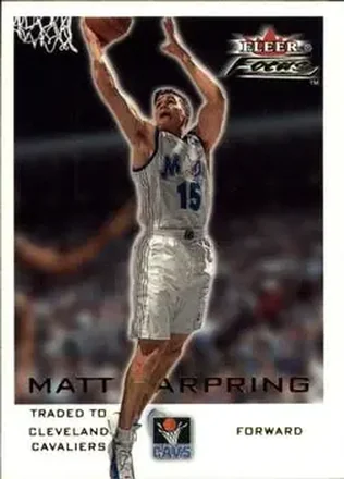 2000-01 Fleer Focus #61 - Matt Harpring - Cleveland Cavaliers
