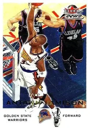 2000-01 Fleer Focus #62 - Antawn Jamison - Golden State Warriors 2000-01 Fleer Focus #62 - Antawn Jamison - Golden State Warriors