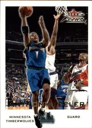 2000-01 Fleer Focus #66 - Anthony Peeler - Minnesota Timberwolves 2000-01 Fleer Focus #66 - Anthony Peeler - Minnesota Timberwolves