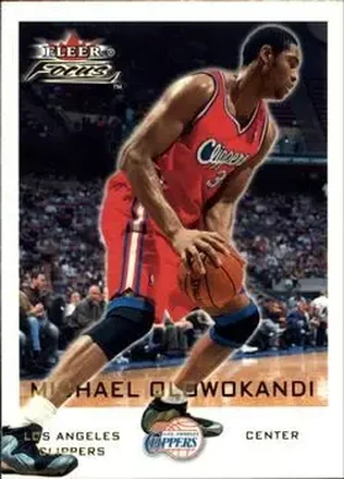2000-01 Fleer Focus #68 - Michael Olowokandi - Los Angeles Clippers
