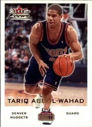 2000-01 Fleer Focus #71 - Tariq Abdul-Wahad - Denver Nuggets
