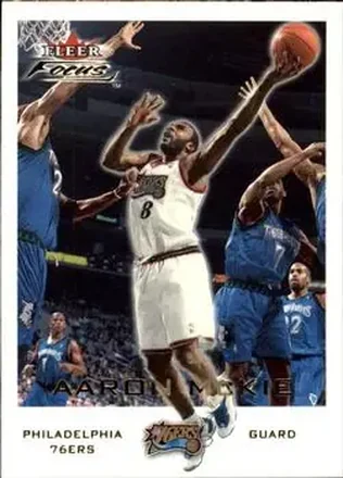 2000-01 Fleer Focus #72 - Aaron McKie - Philadelphia 76ers