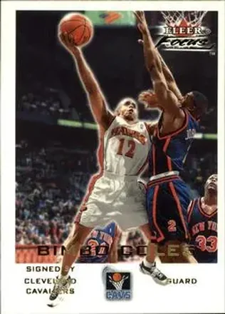 2000-01 Fleer Focus #75 - Bimbo Coles - Cleveland Cavaliers