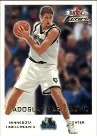 2000-01 Fleer Focus #78 - Rasho Nesterović - Minnesota Timberwolves 2000-01 Fleer Focus #78 - Rasho Nesterović - Minnesota Timberwolves