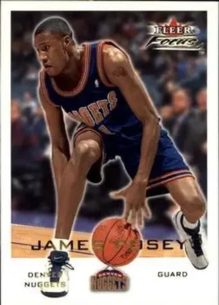 2000-01 Fleer Focus #84 - James Posey - Denver Nuggets 2000-01 Fleer Focus #84 - James Posey - Denver Nuggets