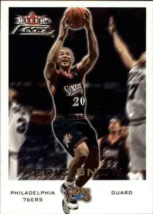 2000-01 Fleer Focus #86 - Eric Snow - Philadelphia 76ers