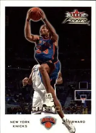 2000-01 Fleer Focus #91 - Marcus Camby - New York Knicks 2000-01 Fleer Focus #91 - Marcus Camby - New York Knicks