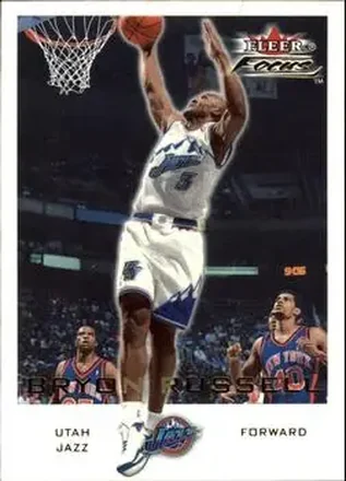 2000-01 Fleer Focus #92 - Bryon Russell - Utah Jazz
