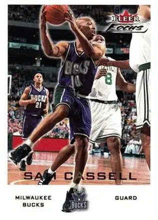 2000-01 Fleer Focus #94 - Sam Cassell - Milwaukee Bucks 2000-01 Fleer Focus #94 - Sam Cassell - Milwaukee Bucks