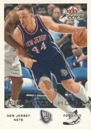 2000-01 Fleer Focus #96 - Keith Van Horn - New Jersey Nets 2000-01 Fleer Focus #96 - Keith Van Horn - New Jersey Nets