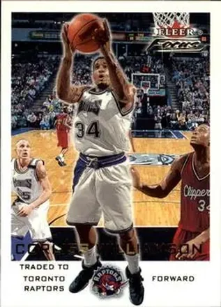 2000-01 Fleer Focus #98 - Corliss Williamson - Toronto Raptors 2000-01 Fleer Focus #98 - Corliss Williamson - Toronto Raptors