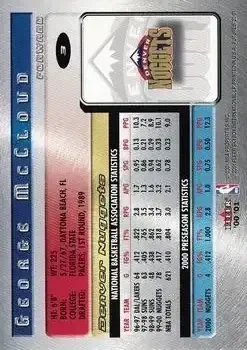 Back of George McCloud
