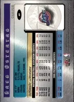 Back of Greg Ostertag