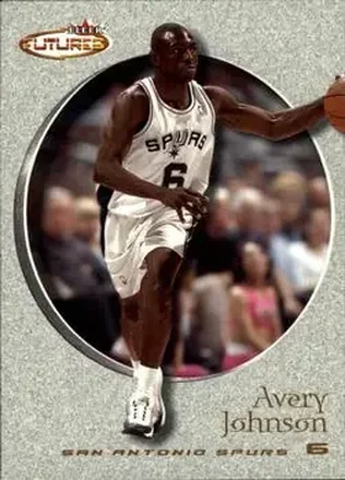 2000-01 Fleer Futures #13 - Avery Johnson - San Antonio Spurs