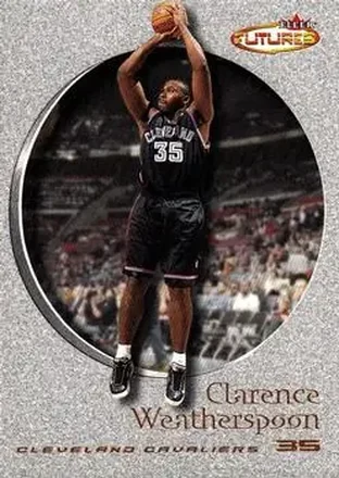 2000-01 Fleer Futures #14 - Clarence Weatherspoon - Cleveland Cavaliers 2000-01 Fleer Futures #14 - Clarence Weatherspoon - Cleveland Cavaliers