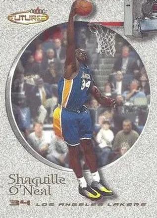 2000-01 Fleer Futures #20 - Shaquille O'Neal - Los Angeles Lakers