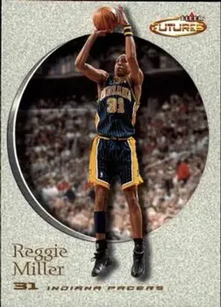 2000-01 Fleer Futures #24 - Reggie Miller - Indiana Pacers
