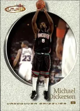 2000-01 Fleer Futures #26 - Michael Dickerson - Vancouver Grizzlies