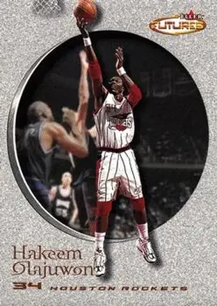 2000-01 Fleer Futures #41 - Hakeem Olajuwon - Houston Rockets