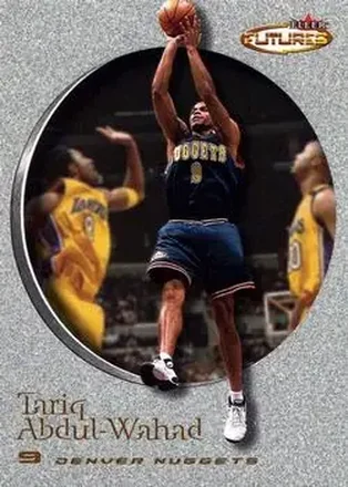 2000-01 Fleer Futures #44 - Tariq Abdul-Wahad - Denver Nuggets