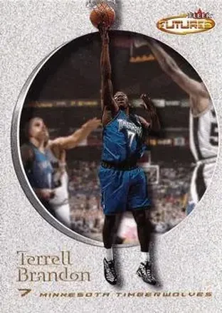 2000-01 Fleer Futures #45 - Terrell Brandon - Minnesota Timberwolves