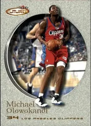 2000-01 Fleer Futures #46 - Michael Olowokandi - Los Angeles Clippers
