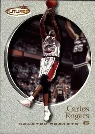 2000-01 Fleer Futures #51 - Carlos Rogers - Houston Rockets