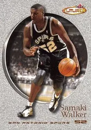 2000-01 Fleer Futures #58 - Samaki Walker - San Antonio Spurs