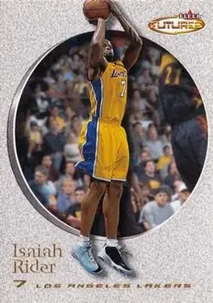 2000-01 Fleer Futures #72 - Isaiah Rider - Los Angeles Lakers 2000-01 Fleer Futures #72 - Isaiah Rider - Los Angeles Lakers