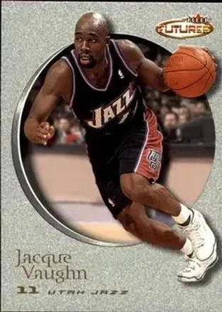 2000-01 Fleer Futures #75 - Jacque Vaughn - Utah Jazz