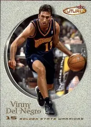 2000-01 Fleer Futures #77 - Vinny Del Negro - Golden State Warriors