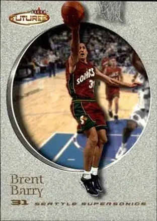 2000-01 Fleer Futures #80 - Brent Barry - Seattle SuperSonics 2000-01 Fleer Futures #80 - Brent Barry - Seattle SuperSonics