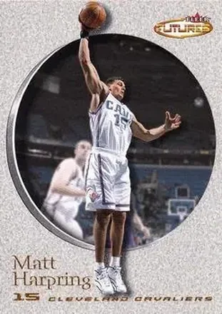 2000-01 Fleer Futures #86 - Matt Harpring - Cleveland Cavaliers