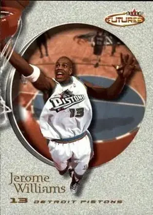 2000-01 Fleer Futures #88 - Jerome Williams - Detroit Pistons