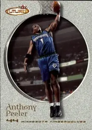 2000-01 Fleer Futures #92 - Anthony Peeler - Minnesota Timberwolves
