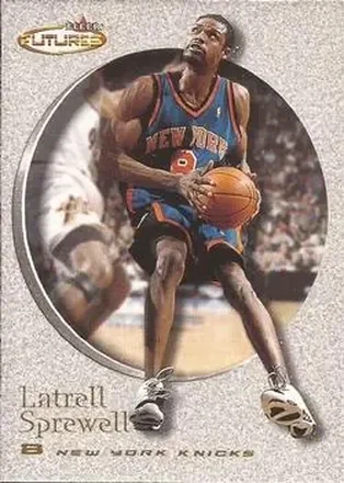 2000-01 Fleer Futures #94 - Latrell Sprewell - New York Knicks