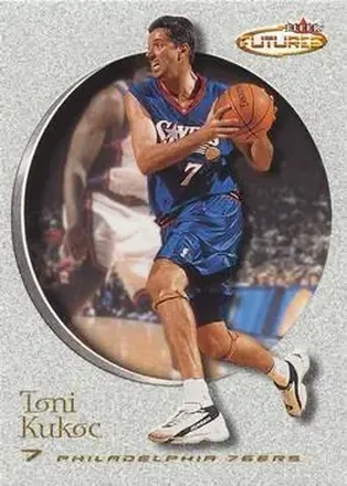 2000-01 Fleer Futures #96 - Toni Kukoc - Philadelphia 76ers