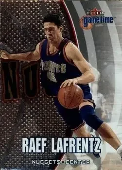 2000-01 Fleer Game Time #2 Raef LaFrentz