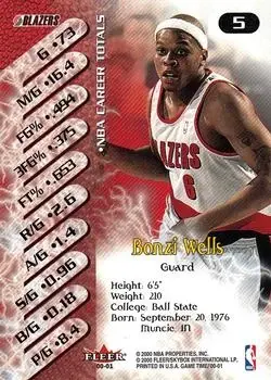 Back of Bonzi Wells