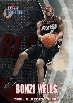 2000-01 Fleer Game Time #5 Bonzi Wells