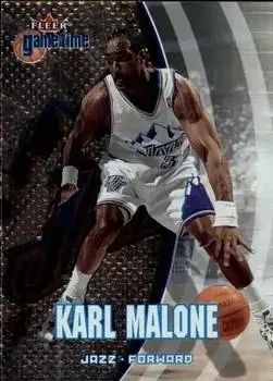 2000-01 Fleer Game Time #7 Karl Malone